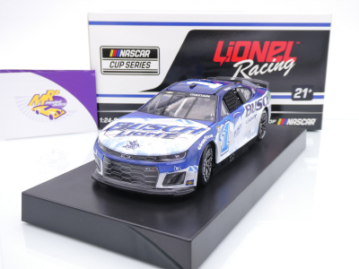 Preview: Lionel Racing CX12423BLDRZ # Chevy NASCAR 2024 " Ross Chastain - Busch Light Throwback " Chrom Startnummer " " 1:24