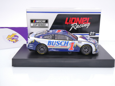 Preview: Lionel Racing CX12423BBDRZ # Chevrolet Camaro ZL1 NASCAR 2024 " Ross Chastain - Busch Beer Retro " Chrom Startnummer " " 1:24