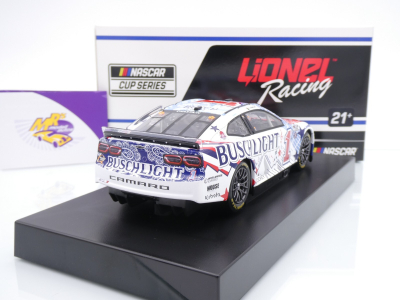 Preview: Lionel Racing CX12423BLCRZ # Chevrolet Camaro ZL1 NASCAR 2024 " Ross Chastain - Busch Light Country " Chrom Startnummer " " 1:24