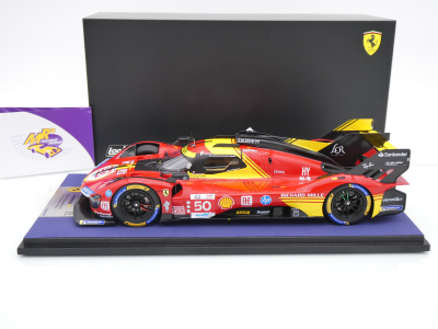 Preview: Look Smart LS18LM048 # Ferrari 499P Hypercar #50 Winner 24h Le Mans 2024 " AF Corse " 1:18