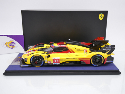 Preview: Look Smart LS18LM050 # Ferrari 499PHypercar #83 24h Le Mans 2024 " AF Corse " 1:18