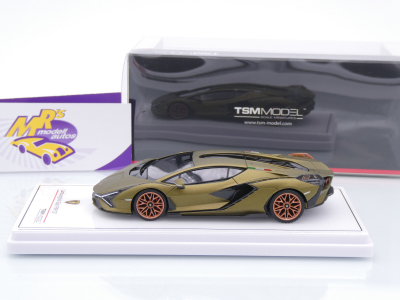 Preview: TSM Models 430829 # Lamborghini Sian FKP 37 Baujahr 2022 " Verde Gea Matt " 1:43