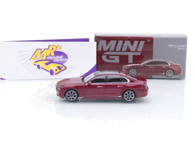 Preview: TSM MINI GT MGT00952-L # BMW i7 xDrive60 LHD " Aventurin " 1:64
