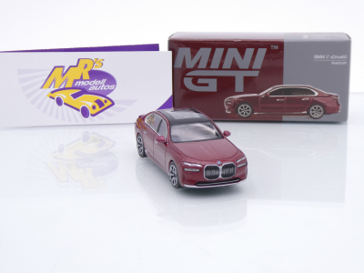 Preview: TSM MINI GT MGT00952-L # BMW i7 xDrive60 LHD " Aventurin " 1:64