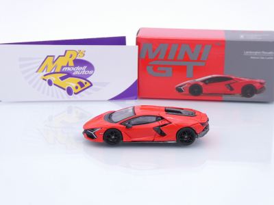 Preview: TSM MINI GT MGT00774-L # Lamborghini Revuelto LHD " Arancio Dac Lucido " 1:64