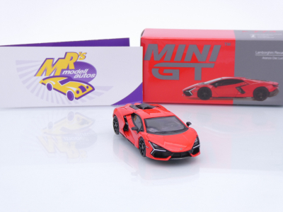 Preview: TSM MINI GT MGT00774-L # Lamborghini Revuelto LHD " Arancio Dac Lucido " 1:64