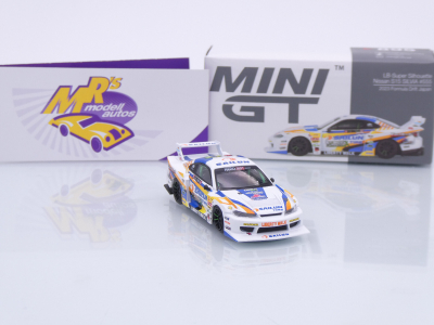 Preview: TSM MINI GT MGT00895-L # Nissan Silvia S15 LB-Super Silhouette #555 LHD " Formula Drift Japan 2023 " 1:64