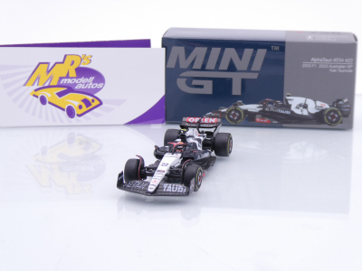 TSM Mini GT MGT00726-L # Alpha Tauri AT04 F1 #22 10th Australien GP 2023 " Yuki Tsunoda " 1:64