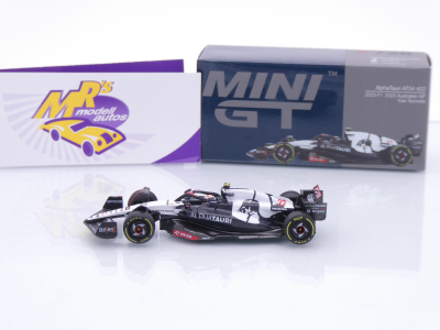 Preview: TSM Mini GT MGT00726-L # Alpha Tauri AT04 F1 #22 10th Australien GP 2023 " Yuki Tsunoda " 1:64