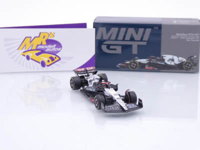 Preview: TSM Mini GT MGT00726-L # Alpha Tauri AT04 F1 #22 10th Australien GP 2023 " Yuki Tsunoda " 1:64