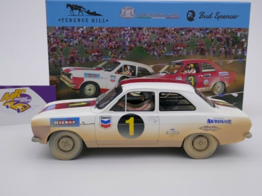Preview: Laudoracing LM128C2 # Ford Escort MK1 Rallye Nr.1 " Terence Hill " 1:18