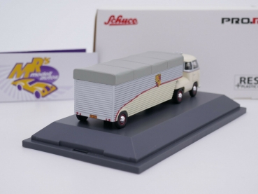 Preview: Schuco Pro.R64 20014 # Volkswagen T1 Renntransporter " Porsche " 1:64