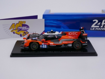 Preview: Spark S8253 # Oreca 07 Nr.48 24h. Le Mans 2021 " Gibson / IDEC Sport " 1:43