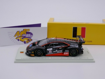 Preview: Spark SB289 # Lamborghini Huracan GT3 EVO Nr.38 24h Spa 2016 " M. Cerruti " 1:43