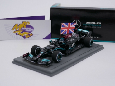Spark S7683 # Mercedes-AMG F1 No.44 Winner British GP 2021 " Lewis Hamilton " 1:43