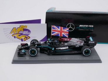 Preview: Spark S7683 # Mercedes-AMG F1 No.44 Winner British GP 2021 " Lewis Hamilton " 1:43