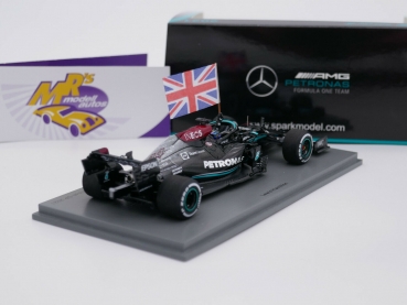 Preview: Spark S7683 # Mercedes-AMG F1 No.44 Winner British GP 2021 " Lewis Hamilton " 1:43