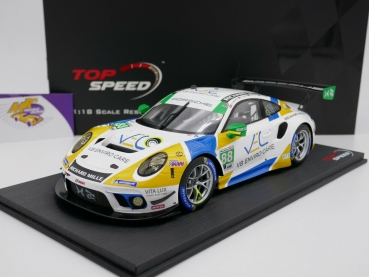 Top Speed TS0323 # Porsche 911 GT3 R Nr.88 IMSA 24h. Daytona 2021 " Team EBM " 1:18
