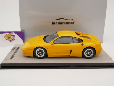 Preview: Tecnomodel TM18-131A # Ferrari 348 Zagato Baujahr 1991 " yellow  modena " 1:18