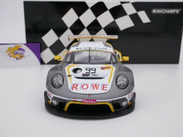 Preview: Minichamps 155196099 # Porsche 911 GT3 R Nr. 99 24h Spa 2019 " ROWE Racing " 1:18