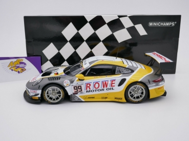 Preview: Minichamps 155196099 # Porsche 911 GT3 R Nr. 99 24h Spa 2019 " ROWE Racing " 1:18