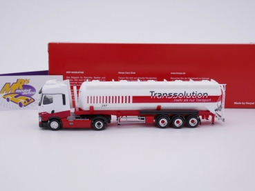 Preview: Herpa 314077 # Renault T ADR-Silosattelzug " Transsolution Transport " 1:87