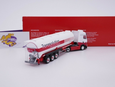 Preview: Herpa 314077 # Renault T ADR-Silosattelzug " Transsolution Transport " 1:87