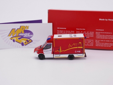 Preview: Herpa 096416 # Mercedes Benz Sprinter 2018 RTW " Feuerwehr Stolberg " 1:87