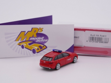 Preview: Herpa 096386 # Audi A4 Avant Einsatzfahrzeug " Feuerwehr Stolberg " 1:87