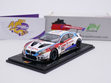 Spark SG709 # BMW M6 GT3 No.100 24H Nürburgring 2020 " Walkenhorst " 1:43