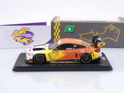 Preview: Spark SA300 # BMW M4 GT3 #89 2nd FIA GT Macau 2024 " Augusto Farfus / KRC " 1:43