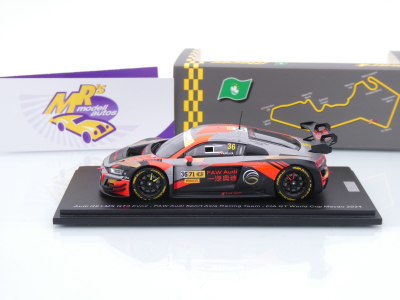 Preview: Spark SA304 # Audi R8 LMS GT3 #36 FIA GT Macau 2024 " Ricardo Feller  FAW " 1:43