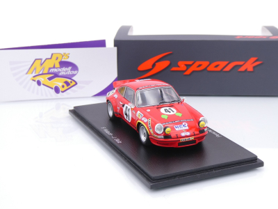 Preview: Spark S9783 # Porsche 911 Carrera RS 24h Le Mans 1973 " Schiller Racing " 1:43