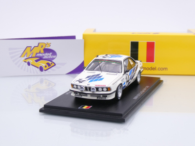 Spark SB665 # BMW 635 CSi #14 2nd 24h Spa 1986 " CiBi Emme / M. Micangeli " 1:43