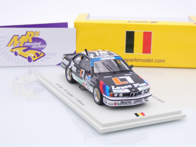 Preview: Spark SB665 # BMW 635 CSi #18 24h Spa 1987 " Walterloo Motor Lease Plan " 1:43