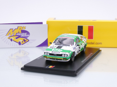Spark SB544 # Alfa Romeo GTV 6 #40 24h Spa 1983 " Luigi Racing / Totip " 1:43
