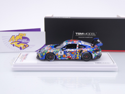 Preview: TSM Model 430839 # Porsche 911 GT3 Carrera Cup Japan 2024 " Takei / BINGO " 1:43