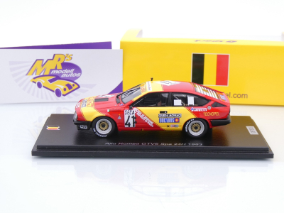 Preview: Spark SB545 # Alfa Romeo GTV 6 #41 24h Spa 1983 " Scuderia Autolodi Corse " 1:43