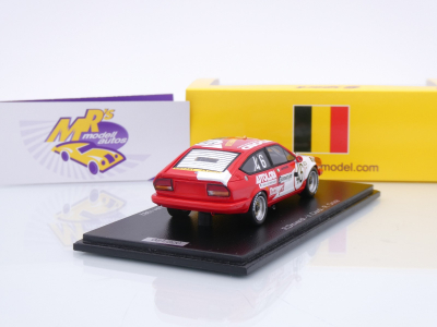 Preview: Spark SB542 # Alfa Romeo GTV 6 #46 24h Spa 1982 " van Hove Mobil Smet Jet " 1:43