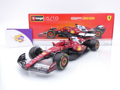Bburago 18-16816L # Ferrari SF-25 F1 #16 Formel 1 2025 " Charles Leclerc " 1:18