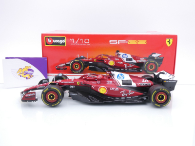 Preview: Bburago 18-16816L # Ferrari SF-25 F1 #16 Formel 1 2025 " Charles Leclerc " 1:18