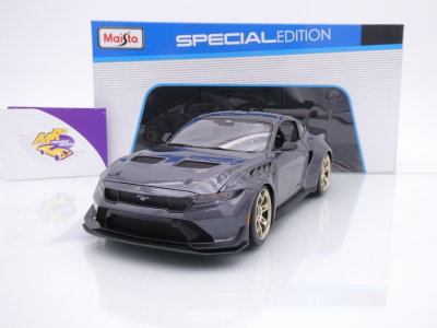 Maisto 31468 # Ford Mustang GTD Baujahr 2025 " dunkelgraumetallic " 1:18