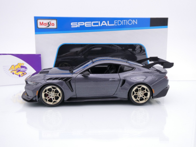 Preview: Maisto 31468 # Ford Mustang GTD Baujahr 2025 " dunkelgraumetallic " 1:18