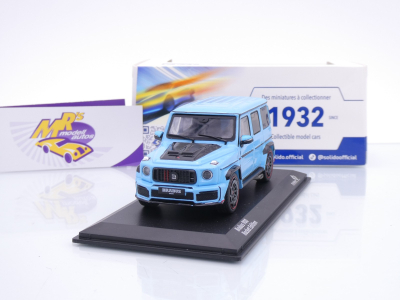 Solido S4312406 # Brabus 900 Rocket Mercedes G-Klasse Baujahr 2021 " Chinablau " 1:43