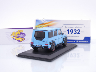 Preview: Solido S4312406 # Brabus 900 Rocket Mercedes G-Klasse Baujahr 2021 " Chinablau " 1:43