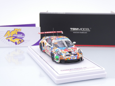 Preview: TSM Model 430841 # Porsche 911 GT3 Carrera Cup Japan 2024 " Wu / BINGO " 1:43
