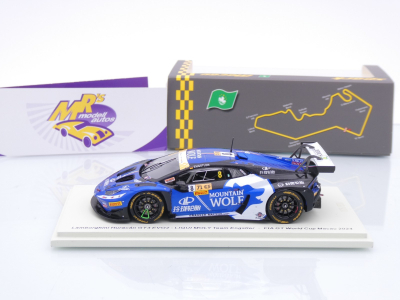 Preview: Spark SA294 # Lamborghini Huracan GT3 #8 FIA GT Macau 2024 " Team Liqui Moly Engstler " 1:43