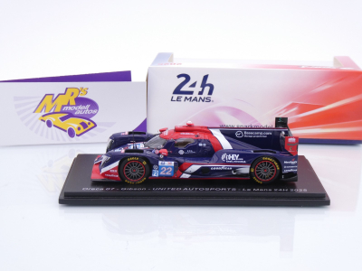 Preview: Spark S9276 # Oreca 07 - Gibson LMP2 #22 24h Le Mans 2025 " Team United Autosports " 1:43