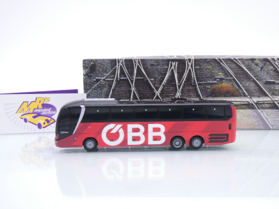 Preview: Rietze 74867 # MAN Lion's Coach Reisebus " ÖBB Postbus Schienenersatzverkehr Österreich " 1:87