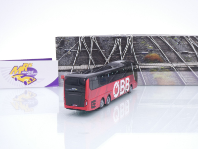 Preview: Rietze 74867 # MAN Lion's Coach Reisebus " ÖBB Postbus Schienenersatzverkehr Österreich " 1:87